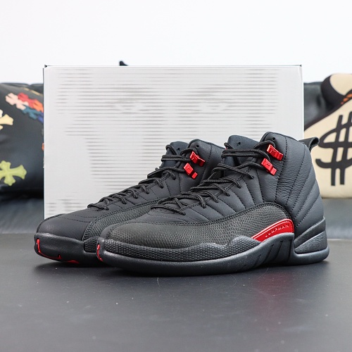 Tênis AIR JORDAN 12 CT8013-003 Preto e Vermelho (GX)